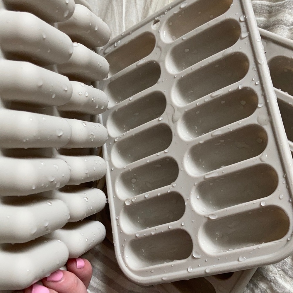 3 pack silicone ice cube trays